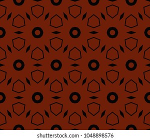 Stylish geometric background. Abstract seamless pattern. Vector illustration.