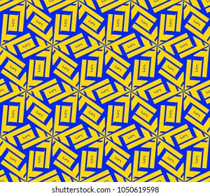 Stylish geometric background. Abstract seamless pattern. Vector illustration.