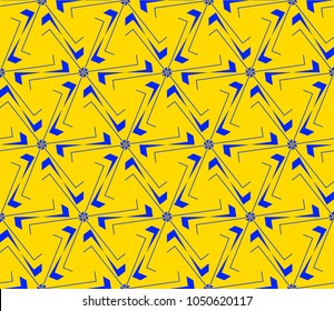 Stylish geometric background. Abstract seamless pattern. Vector illustration.