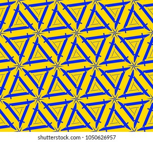 Stylish geometric background. Abstract seamless pattern. Vector illustration.