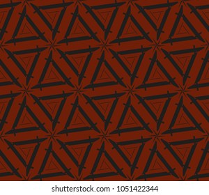 Stylish geometric background. Abstract seamless pattern. Vector illustration.