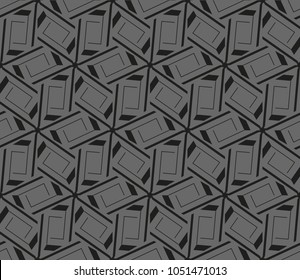Stylish geometric background. Abstract seamless pattern. Vector illustration.