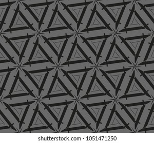 Stylish geometric background. Abstract seamless pattern. Vector illustration.