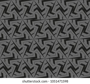 Stylish geometric background. Abstract seamless pattern. Vector illustration.