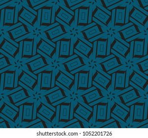 Stylish geometric background. Abstract seamless pattern. Vector illustration.