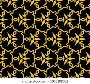 Stylish geometric background. Abstract seamless pattern. Vector illustration.