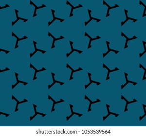 Stylish geometric background. Abstract seamless pattern. Vector illustration.