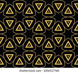 Stylish geometric background. Abstract seamless pattern. Vector illustration.