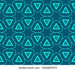 Stylish geometric background. Abstract seamless pattern. Vector illustration.