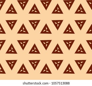Stylish geometric background. Abstract seamless pattern. Vector illustration.