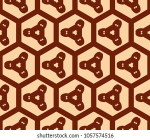 Stylish geometric background. Abstract seamless pattern. Vector illustration.