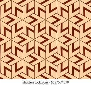 Stylish geometric background. Abstract seamless pattern. Vector illustration.