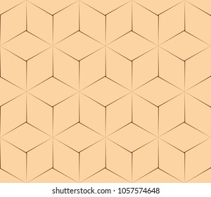 Stylish geometric background. Abstract seamless pattern. Vector illustration.