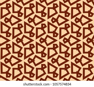 Stylish geometric background. Abstract seamless pattern. Vector illustration.