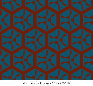 Stylish geometric background. Abstract seamless pattern. Vector illustration.