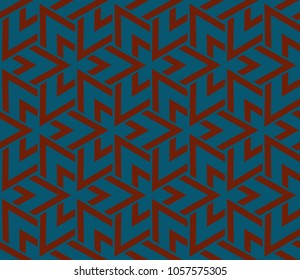 Stylish geometric background. Abstract seamless pattern. Vector illustration.