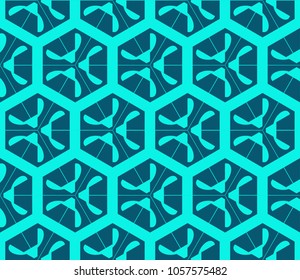 Stylish geometric background. Abstract seamless pattern. Vector illustration.