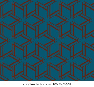 Stylish geometric background. Abstract seamless pattern. Vector illustration.
