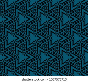 Stylish geometric background. Abstract seamless pattern. Vector illustration.