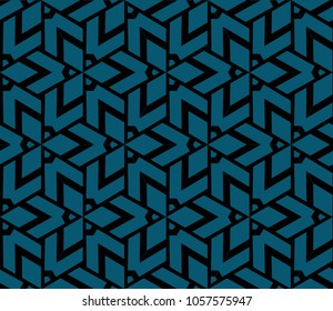 Stylish geometric background. Abstract seamless pattern. Vector illustration.