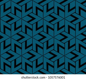 Stylish geometric background. Abstract seamless pattern. Vector illustration.
