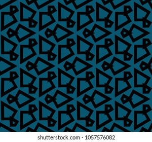 Stylish geometric background. Abstract seamless pattern. Vector illustration.