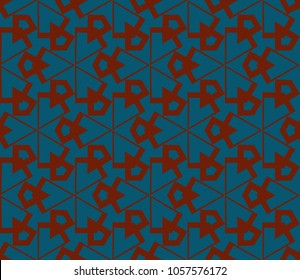 Stylish geometric background. Abstract seamless pattern. Vector illustration.