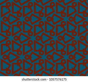 Stylish geometric background. Abstract seamless pattern. Vector illustration.