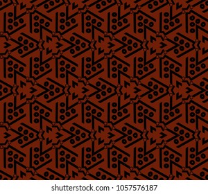 Stylish geometric background. Abstract seamless pattern. Vector illustration.