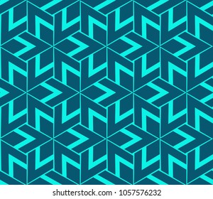 Stylish geometric background. Abstract seamless pattern. Vector illustration.