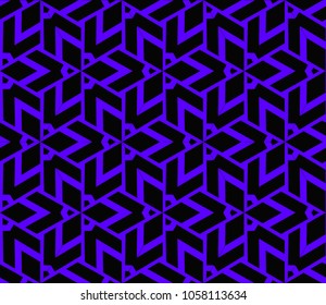 Stylish geometric background. Abstract seamless pattern. Vector illustration.