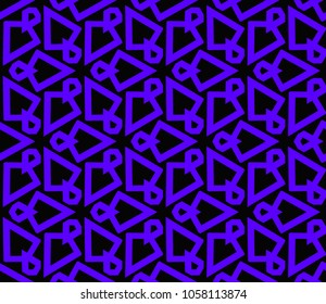 Stylish geometric background. Abstract seamless pattern. Vector illustration.