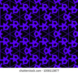 Stylish geometric background. Abstract seamless pattern. Vector illustration.