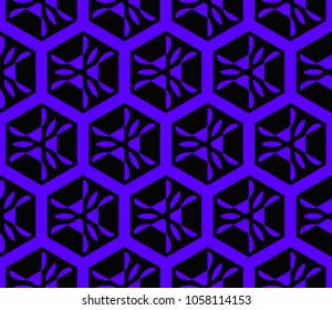 Stylish geometric background. Abstract seamless pattern. Vector illustration.