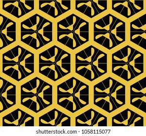 Stylish geometric background. Abstract seamless pattern. Vector illustration.