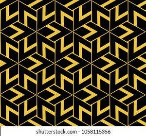 Stylish geometric background. Abstract seamless pattern. Vector illustration.