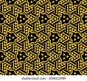 Stylish geometric background. Abstract seamless pattern. Vector illustration.