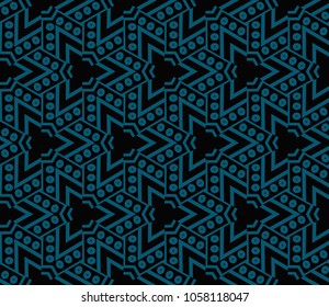 Stylish geometric background. Abstract seamless pattern. Vector illustration.