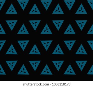 Stylish geometric background. Abstract seamless pattern. Vector illustration.