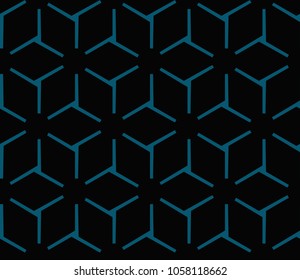 Stylish geometric background. Abstract seamless pattern. Vector illustration.
