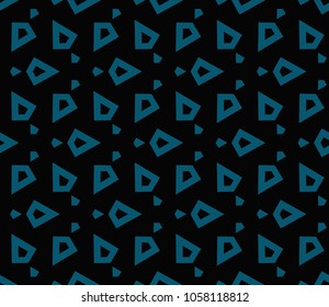 Stylish geometric background. Abstract seamless pattern. Vector illustration.