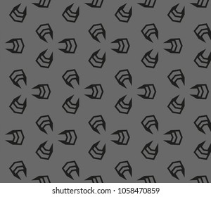 Stylish geometric background. Abstract seamless pattern. Vector illustration.