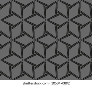 Stylish geometric background. Abstract seamless pattern. Vector illustration.