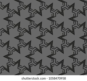 Stylish geometric background. Abstract seamless pattern. Vector illustration.