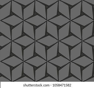 Stylish geometric background. Abstract seamless pattern. Vector illustration.