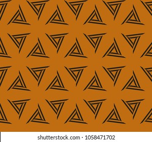 Stylish geometric background. Abstract seamless pattern. Vector illustration.
