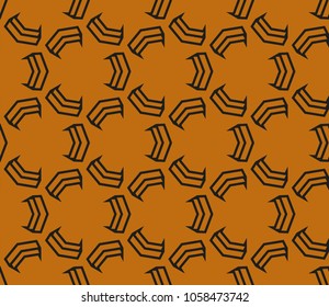 Stylish geometric background. Abstract seamless pattern. Vector illustration.