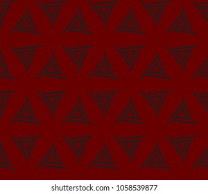 Stylish geometric background. Abstract seamless pattern. Vector illustration.