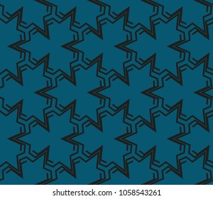 Stylish geometric background. Abstract seamless pattern. Vector illustration.