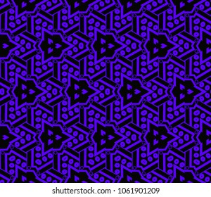 Stylish geometric background. Abstract seamless pattern. Vector illustration.